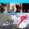 Kcivsou Climbing Descender,15KN Self-Braking Stop Descender for 9-12mm Rope Rescue Descender Rappel Ring Climbing Gear - Image 9