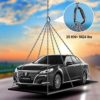 FVW Auto Locking Rock Climbing Carabiner Clips,Professional 25KN (5620 lbs) Heavy Duty Caribeaners for Rappelling Swing Rescue & Gym etc,Large Carabiners,D-Shaped - Image 4