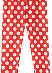 Noomelfish Girls Printed Leggings Soft Full Length Stretch Pants (4-12 Years)