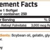 Bronson Vitamin A 10,000 IU Premium Non-GMO Formula Supports Healthy Vision & Immune System and Healthy Growth & Reproduction, 250 Softgels - Image 8