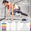 Whatafit Resistance Loop Bands Premium Exercise Fitness Band for Stretching, Crossfit, Pilates, Yoga, Physical Therapy, Home Gym. Fitness Stretch Bands for Booty Legs - Image 2