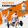 Bells of Steel Open Trap Bar Hex Bar 3.0 - Commercial and Home Gym - with Rotating Sleeves and Built-in Jacks for Weight Plates - Use for Deadlifts, Farmers Carries, Shrugs, Lunges - 700 lb Capacity - Image 3