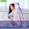 Trideer Yoga Strap Yoga Bands Yoga Strap for Stretching Yoga Belt Pilates Straps(8 ft, 3 Colors)with Extra Safe Adjustable D-Ring Buckle, Non-Elastis Yoga Accessories for Pilates, Gym Workouts, Physical Therapy, Improves Sitting Posture for Women & Men - Image 3
