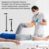 OsteoTx [2-Pack] Walking Canes for Men, Women, Seniors. Home & Travel Versions, Pivot/Glide Quad Base, Free Standing, Knee, Hip Replacement, Balance, Osteoarthritis, Arthritis. Walking Sticks (2). - Image 2