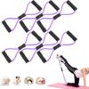 DAGT Resistance Bands, Workout Band Pull Rope for Pilates Training for Body Strength for Competitive Activities for Body Stretching - Image 6