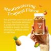 BeLive Turmeric Curcumin with Black Pepper & Ginger - 60 Gummies I Turmeric and Ginger Supplement for Immune Support, Healthy Skin and Fights Inflammation, Vegan Joint Supplement - Tropical Flavor - Image 4