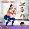 Vquand Resistance Exercise Bands Set for Women Butt and Legs, Fitness Resistance Bands for Home, Booty Bands, Workout Bands for Strength Training, Pilates, Yoga, Recovery Bands for Physical Therapy - Image 3