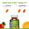 Noor Vitamins Halal Vitamins, Kids Vitamins, Kids Multivitamin Gummies: Vitamin C for Kids, D3, and Zinc for Immunity, B6 & B12 for Energy. Non-GMO, Allergen & Gluten Free Halal Gummies - 90 Count Gummy Vitamins for Kids - Image 7