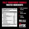 ProSupps Mr. Hyde Signature Series Pre-Workout Energy Drink – Intense Sustained Energy, Focus & Pumps with Beta Alanine, Creatine, Nitrosigine & TeaCrine (30 Servings Watermelon) - Image 2