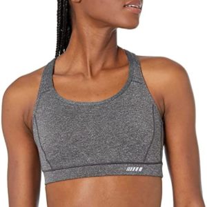 Amazon Essentials Women's Medium Support Racerback Sports Bra with Mesh Back