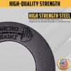 Micro Gainz Calibrated Fractional Weight Plate Sets of 2 Plates .25LB-1.25LB (Choose Set)-Designed for Olympic Barbells, Used for Strength Training and Micro Loading, Made in The USA - Image 3