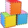 BalanceFrom Kid's Puzzle Exercise Play Mat with EVA Foam Interlocking Tiles - Image 4