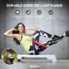 Whatafit Resistance Loop Bands Premium Exercise Fitness Band for Stretching, Crossfit, Pilates, Yoga, Physical Therapy, Home Gym. Fitness Stretch Bands for Booty Legs - Image 5