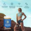Sunwarrior Vegan Protein Powder with BCAA | Organic Hemp Seed Protein Gluten Free Non-GMO Dairy Free Soy Sugar Free Low Carb Plant Based Protein Powder | Chocolate 32 SRV 800 G | Warrior Blend - Image 4