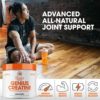 Genius Creatine Powder – Pro Post Workout Recovery Drink for Lean Muscle Gain | Creapure Monohydrate & Beta Alanine | Natural Anabolic Mass Gainer for Men & Women - Serious Muscle Builder, 170G - Image 4