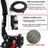 Obokidly Upgrade USB Handbrake Support G920 Compatible with Xbox ONE/Xbox ONE S for Simracing Game Sim Rig with Clamp Also Suitable for PC (Black) - Image 8