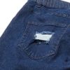 HUE Women's Ripped Knee Denim Leggings - Image 7