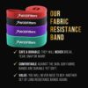 WODFitters Fabric Pull Up Resistance Bands - Set of 4 Long Cloth Resistance Bands for Working Out, Exercise, Stretching - Body Bands for Home Workout - Image 5