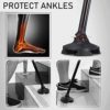 TigerBoss Foldable Ergonomic Walking Cane Crutch for Men & Women, with LED Light, Collapsible Lightweight Adjustable Aluminum Portable Hand Walking Stick with T Handles - Great Balancing Mobility Aid - Image 3