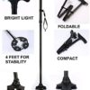 4 Feet Stand-Up Cane - Hurry Before They are Gone - Adjustable - Foldable - with LED Light - Image 9