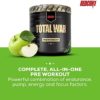 REDCON1 Total War Preworkout, Green Apple - Beta Alanine + Citrulline Malate Pre Workout Powder with Taurine & 320 mg of Caffeine SVG - Vegan & Keto Friendly Workout Supplement (30 Servings) - Image 6