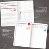 Legend Wellness Planner & Food Journal – Daily Diet & Health Journal with Weight Loss, Measurement & Exercise Trackers – Lifestyle & Nutrition Diary – Lasts 6 Months, A5 size – Mystic Grey - Image 5