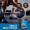 Vital Performance Protein Powder, 25g Lactose-Free Milk Protein Isolate Powder, NSF for Sport Certified, 10g Grass-Fed Collagen Peptides, 8g EAAs, 5g BCAAs, Gluten-Free - Chocolate, 1.72lb - Image 4