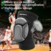 ONTYZZ Knee Brace Support Knee Pads with Thickening Anti-Collision EVA Sports Knee Pads for Dance Volleyball Basketball Arthritis Joint Pain Relief Injury Recovery Working-L - Image 4