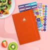 Clever Fox Wellness Planner - Weekly & Daily Health and Wellness Log, Food Journal & Meal Planner Diary for Calorie Counting, Notebook for Medical Condition Tracking, A5-Sized - Orange - Image 7