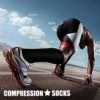 CHARMKING 3 Pairs Copper Compression Socks for Women & Men Circulation 15-20 mmHg is Best for All Day Wear Running Nurse - Image 3