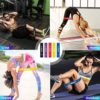 Whatafit Resistance Loop Bands Premium Exercise Fitness Band for Stretching, Crossfit, Pilates, Yoga, Physical Therapy, Home Gym. Fitness Stretch Bands for Booty Legs - Image 6