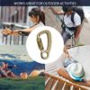 Fusion Climb Liberty Steel Auto-Lock Captive Eye High Strength Carabiner (FP-8120-2K-HS-GLD) - Image 6