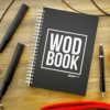 WODBOOK Workout Journal for Athletes - WOD Logbook - Exercise Planner - Cross Training Tracking Diary – WOD Book | Track 200 WODs + 130 Benchmarks + Personal Records | 140 Pages | Wire-Bound - Image 9