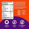 OLLY Immunity Sleep Gummy, Immune and Sleep Support, 3mg Melatonin, Echinacea, Zinc, Vitamin C, Chewable Supplement, Berry - 60 Count - Image 4