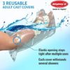 100% Waterproof Cast Cover Arm -【Watertight Seal】 - Reusable Adult Half Arm Cast Covers for Shower Elbow, Hand & Wrist - 3 Pack - Image 4