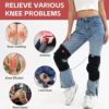 Rilextec Heated Knee Massager, Vibration Knee Braces for Knee Pain Relief, Electric Knee Massager with Heating Pad for Pain and Pressure Relief, Arthritis Therapy for Men Women - Image 4