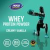 NOW Sports Nutrition, Whey Protein, 26 g With BCAAs, Creamy Vanilla Powder, 6-Pound - Image 4