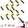 Exercise Band, Yoga Training Home Comfortable Gym TPE Fitness Bands for Body Strength for Body Stretching for Pilates Training for Competitive Activities - Image 7