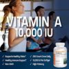 Bronson Vitamin A 10,000 IU Premium Non-GMO Formula Supports Healthy Vision & Immune System and Healthy Growth & Reproduction, 250 Softgels - Image 3