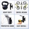 StoreYourBoard Swivel Bike Wall Rack, Garage Hanger Hook - Image 2