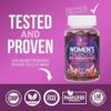 Women’s Probiotic Gummies with Cranberry, Vegan Probiotic Strains, 3 Billion CFU Guaranteed, Supports Digestive, Immune, Urinary, & Vaginal Health, Nature's Non-GMO Gummy - 60 Gummies - Image 4
