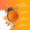 BeLive Turmeric Curcumin with Black Pepper & Ginger - 60 Gummies I Turmeric and Ginger Supplement for Immune Support, Healthy Skin and Fights Inflammation, Vegan Joint Supplement - Tropical Flavor - Image 3