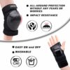 Protective Gear Set For Adult/Youth Knee Pads Elbow Pads Wrist Guards for Skateboarding Cycling Bike BMX Bicycle Scootering 6pcs - Image 3