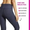 HUE Women's Essential Denim Leggings - Image 3