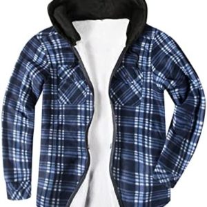 TGEC Jackets for Men Puffer Jacket Top Outwear Classic Stand Collar Water-Resistant Sportswear