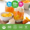 Orgain Organic Vegan Protein Powder, Vanilla Bean - 21g of Plant Based Protein, Low Net Carbs, Non Dairy, Gluten Free, Lactose Free, No Sugar Added, Soy Free, Kosher, 1.02 Pound (Packaging May Vary) - Image 3