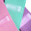 Sierra Concepts Resistance Booty Bands & 2-Pack Jump Rope Skipping Workout Set for Women - Fitness Exercise Equipment Working Out on Leg, Butt, Set of 3 Stretch Fabric Band at Home or Gym - Image 2
