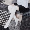 Century Star Women's Casual Athlete Striped Over Knee Thin Thigh High Tights Long Stocking Socks - Image 5