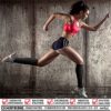CHARMKING 3 Pairs Copper Compression Socks for Women & Men Circulation 15-20 mmHg is Best for All Day Wear Running Nurse - Image 2