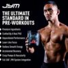 JYM Supplement Science Pre JYM X Rise N' Grind Advanced Pre-Workout Powder Massive Pumps, Citrulline Nitrate, Dynamine, NO3T Betaine, BCAA’s, Nootropics, Creatine, Beta-Alanine,, 20 Servings - Image 5